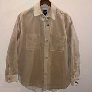 Tan Corduroy Jacket, GAP, Size Medium